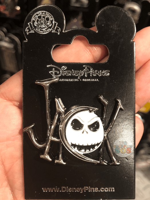 DLR - The Nightmare Before Christmas Pin - Jack’s Name Tag