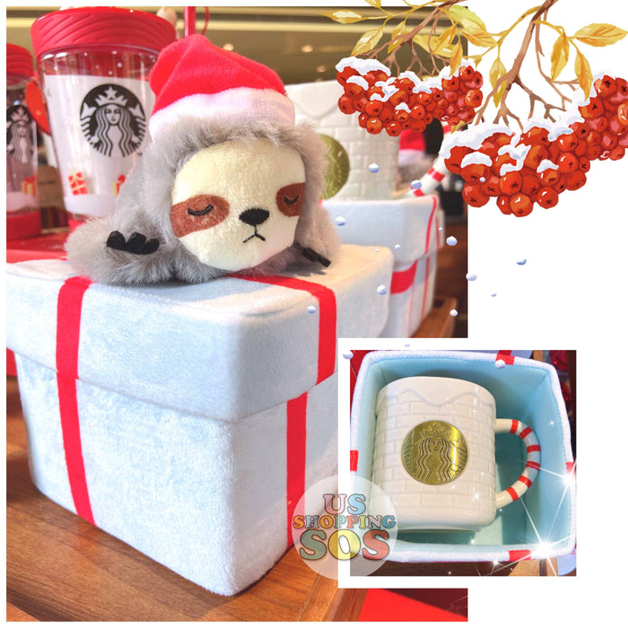 Starbucks China - Christmas Wave - 380ml Sloth Christmas Gift Box Mug Set