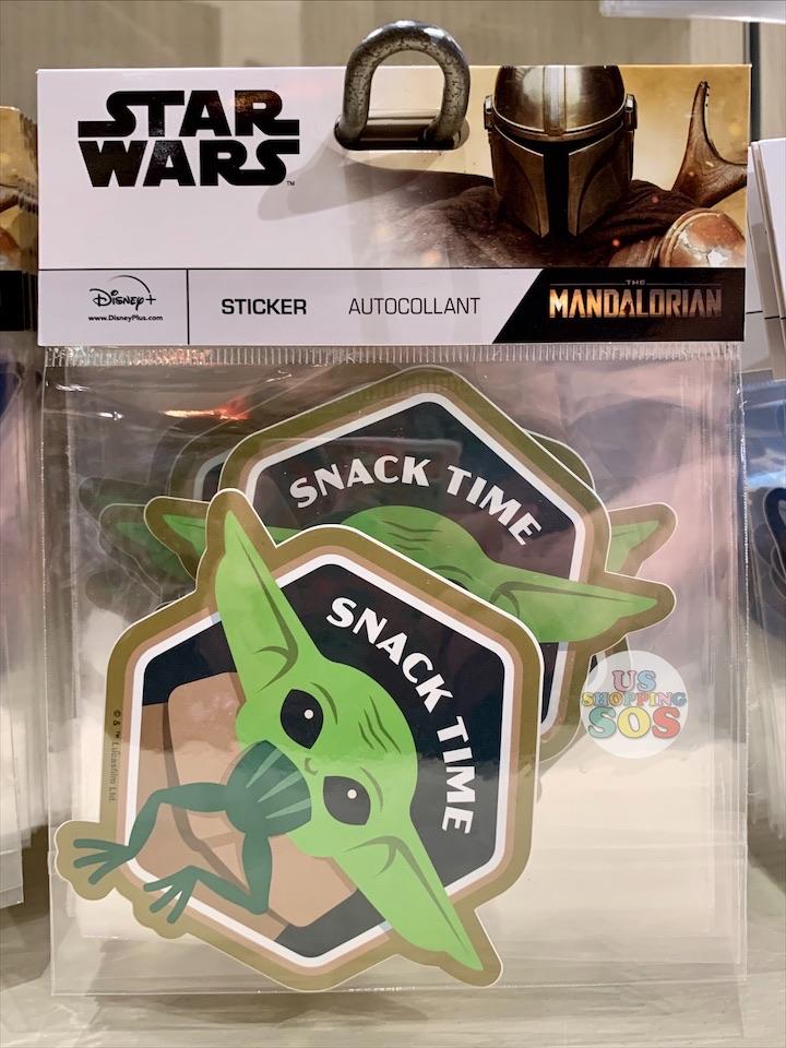 DLR - Sticker - Star Wars Baby Yoda Snack Time
