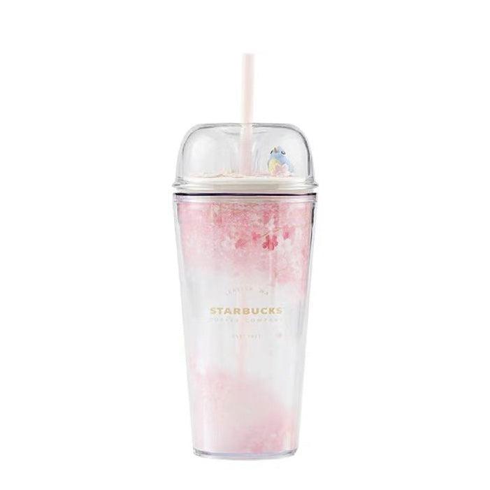 Starbucks Japan Sakura Double Wall Heat Resistant Pink Glass – MERMAIDS AND  MOCHA