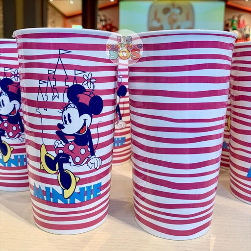 DLR - Mickey & Minnie Story - Minnie Stripes Print Tumbler