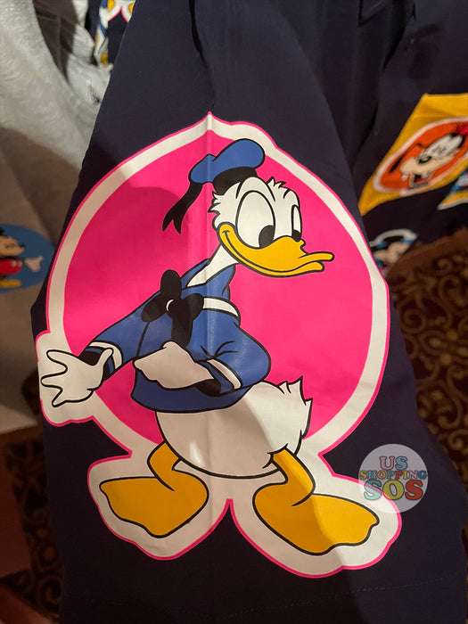 WDW - Walt Disney World 50 Vault - Mickey & Friends Navy Button-Up Shirt (Adult)