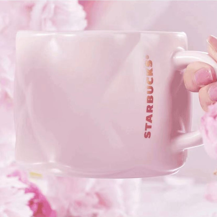 Starbucks China - Cherry Blossom 2022 - 41. Sakura 3D Ceramic Mug 355ml