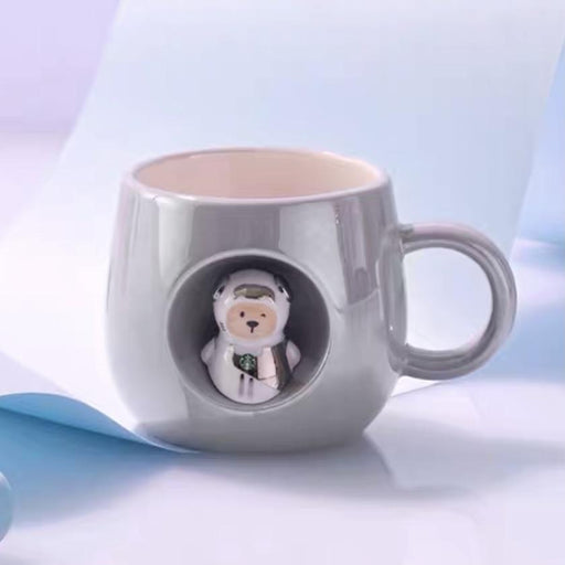 Starbucks China - Astronaut 2021 - 37. Bearista Black Hole Travel Ceramic Mug 440ml