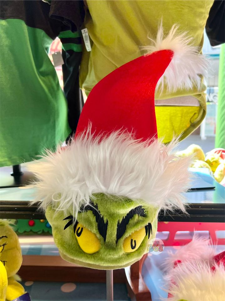 Universal Studios Seuss The Grinch Grinch Santa Hat