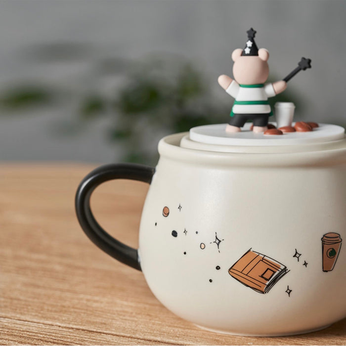 Starbucks China - Bearista 2022 - 5. Magician Bearista Teapot & Glass Cup Set