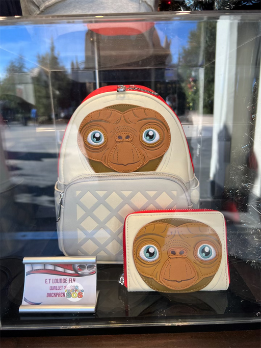 Universal Studios - E.T. The Extra-Terrestrial - Loungefly Backpack & Wallet