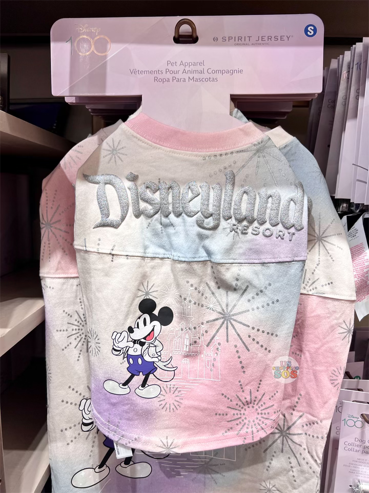 DLR - 100 Years of Wonder - Spirit Jersey Mickey “Disneyland Resort” Pet Apparel