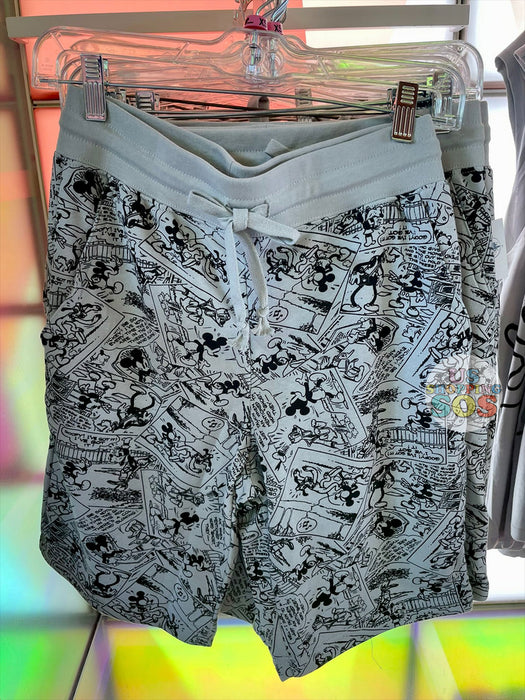 DLR/WDW - Comic Style Lounge Shorts - Mickey Mouse (Adult)
