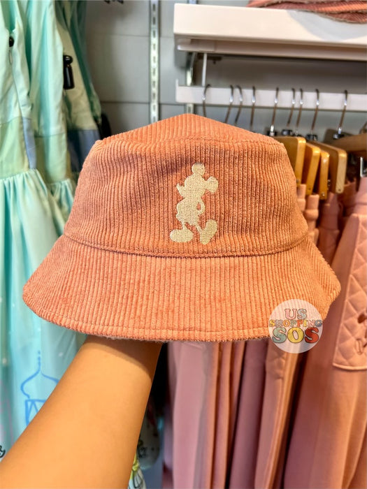 DLR - Mickey Pink Corduroy Fisherman Hat (Adult)