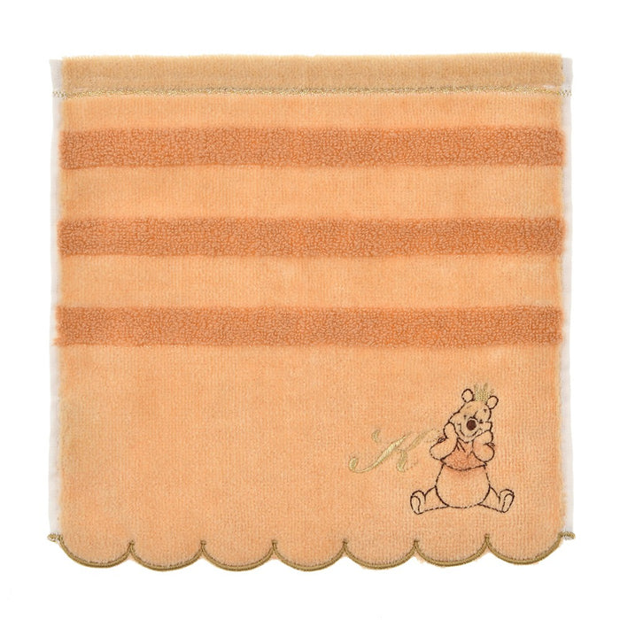 JDS - Winnie the Pooh "K" Initial Mini Towel