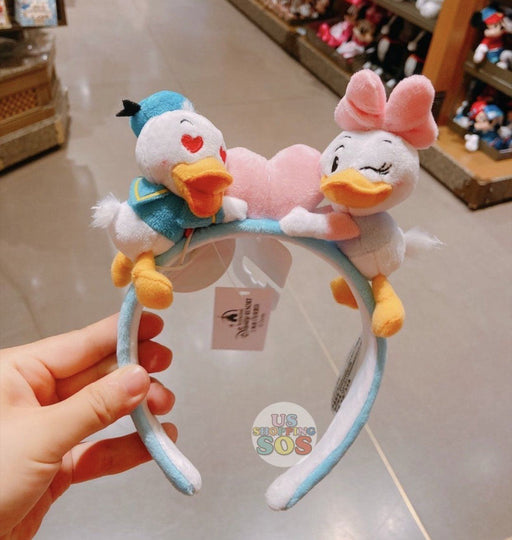 SHDL - Cute Couple Headband x Donald & Daisy Duck