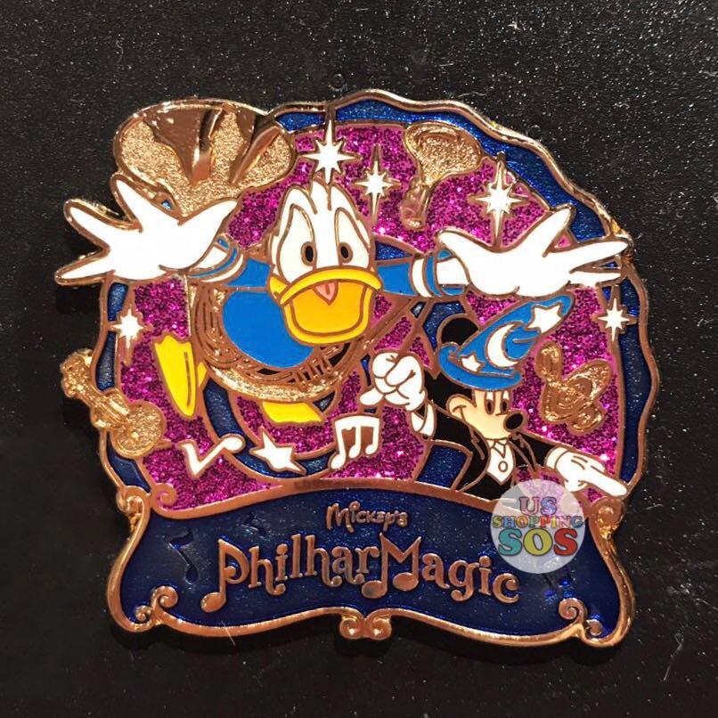 TDR - Mickey's PhilharMagic Pin