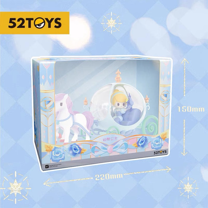 China Disney Collaboration / SHDS - 52TOYS Figure Box x Disney Princess D-Baby Series Cinderella with Carriage