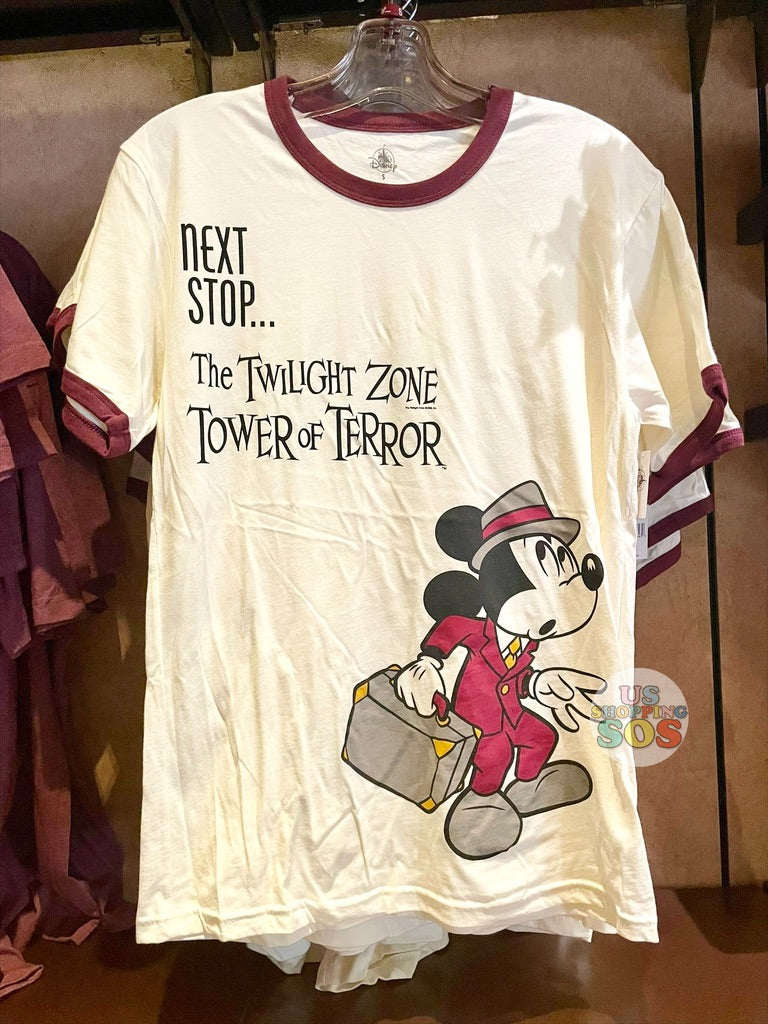 DISNEY TOWER OF TERROR ミッキー Tシャツ XL 美品 WDW - The Hollywood Tower Hotel Mickey T-Shirt (Adult) — USShoppingSOS