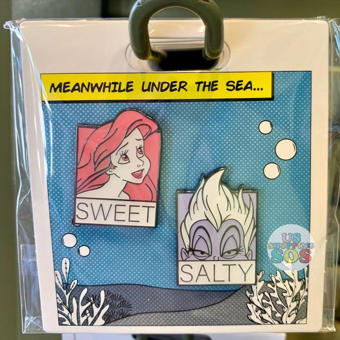 DLR - Ariel & Ursula Meanwhile Under the Sea Pin Set