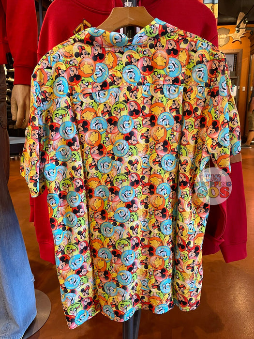 WDW - Walt Disney World 50 Vault - Reyn Spooner Mickey & Friends Balloon All-Over-Print Button-Up Shirt (Adult)