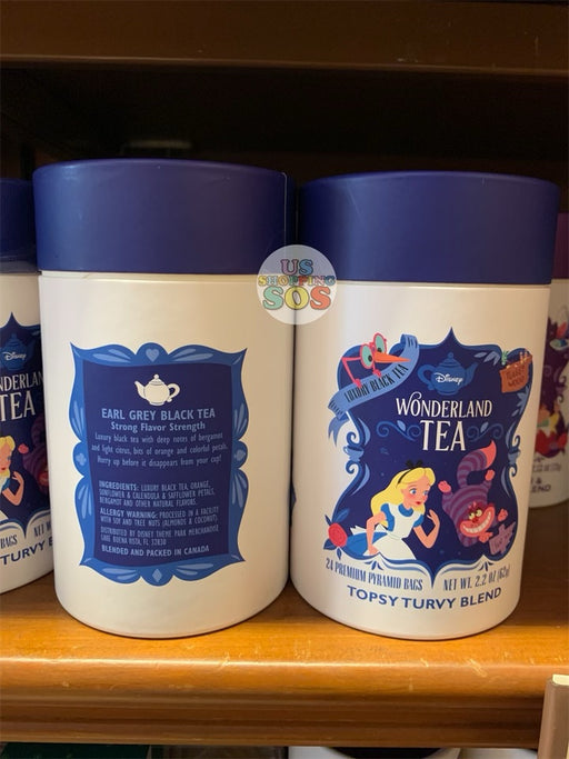 DLR - Disney Wonderland Tea - Topsy Turvy Blend Earl Grey Black Tea (24 Bags)