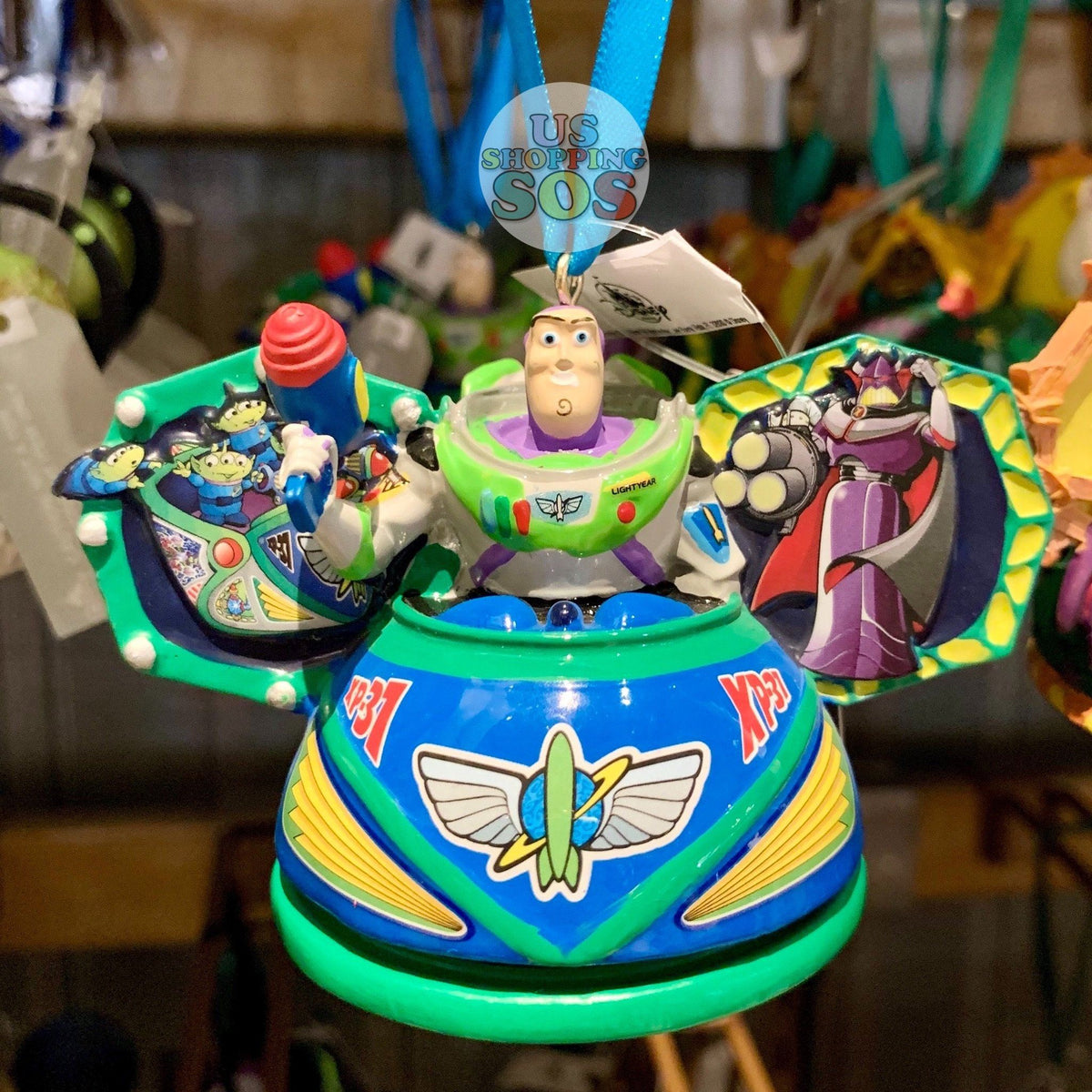 激レア！ポテトヘッド　Buzz Lightyear アストロブラスター豪華セット DLR - Ear Hat Hand Printed Ornament - Attraction Buzz Lightyear