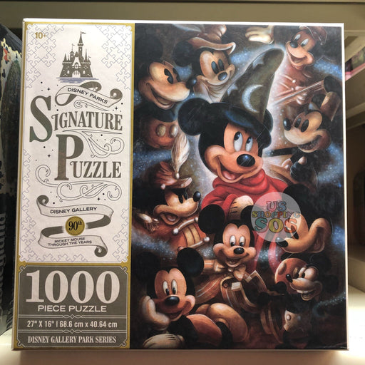 DLR - 1000 Piece Disney Parks Signature Puzzle - 90th Mickey Mouse Through The Years