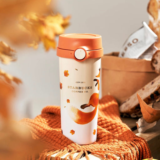 Starbucks China - Autumn Forest 2022 - 5. Fox Stainless Steel ToGo Cup 473ml