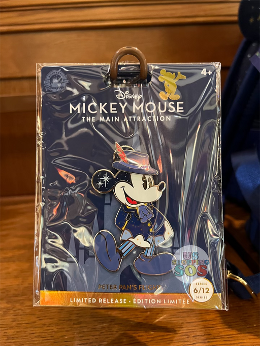 DLR/WDW - Walt Disney World 50 - Mickey Mouse The Main Attraction - Series 6 of 12 (Peter Pan Flight) - Pin