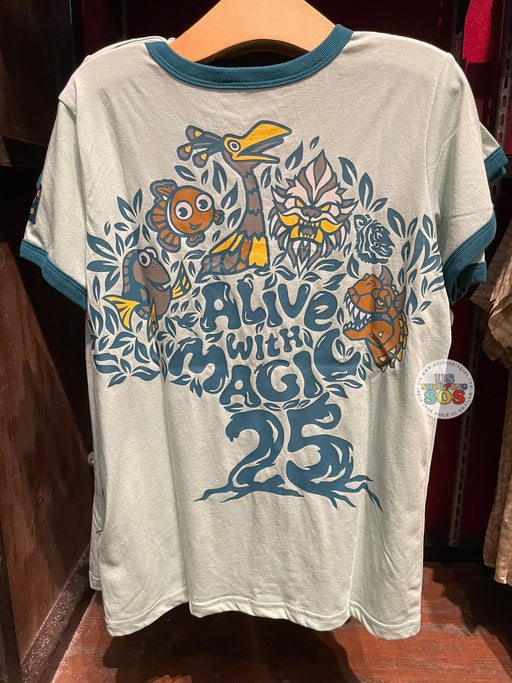 WDW - Disney’s Animal Kingdom 25th Anniversary - Mickey Nemo Dory Kevin “Alive with Magic 25” T-shirt (Youth)