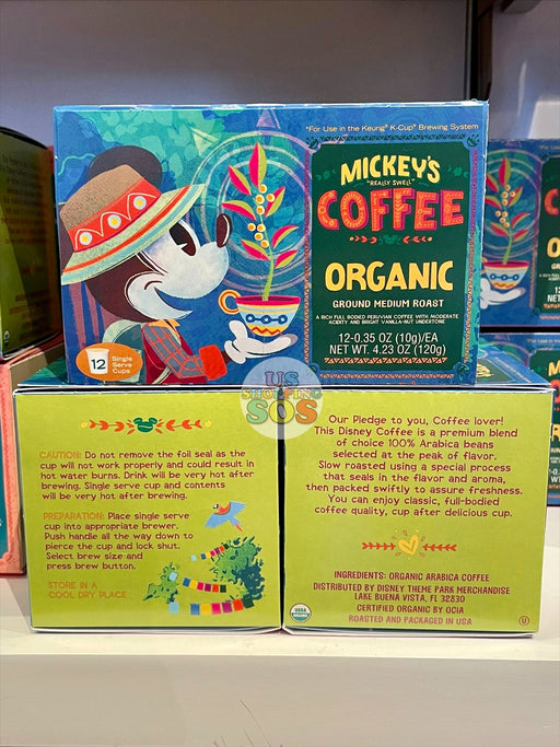 WDW - Mickey’s Coffee 12 K-Cup Pods - Organic