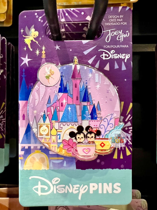 DLR/WDW - Disney x Joey Chou - Mad Tea Party & Castle Limited Release Pin