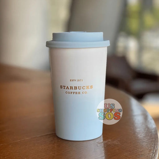 Starbucks China - Dreamy Coffee Paradise 2022 - 18. Thermos Ombré Blue Stainless Steel ToGo Cup 430ml