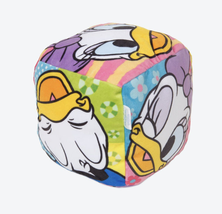 TDR - Cube Shaped Cushion- Donald & Daisy Duck