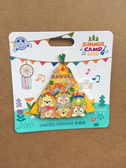 SHDL - Duffy & Friends Summer Camp Collection - Limited 800 Pin