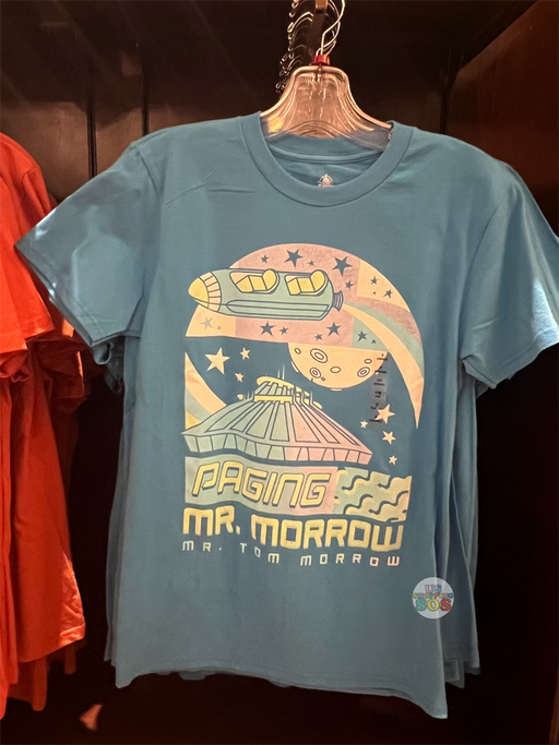 DLR - “Paging Mr. Morrow” Slate Blue Graphic T-shirt (Adult)