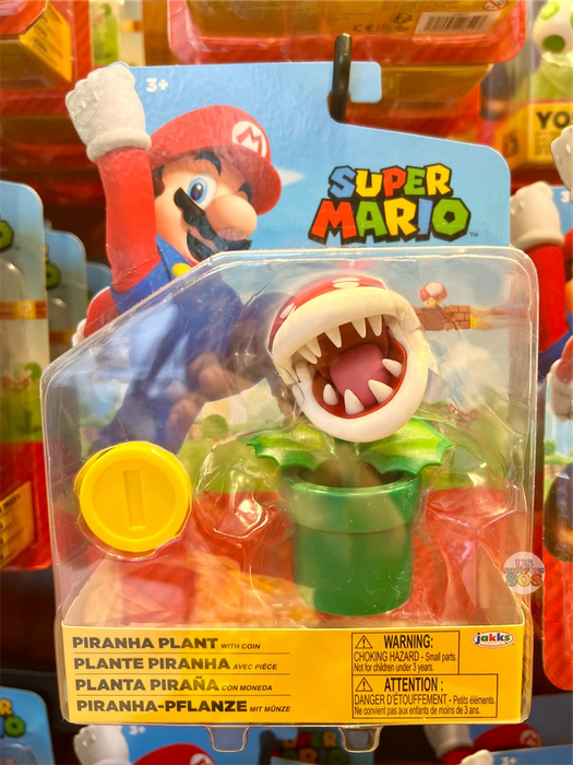 Piranha plant best sale action figure