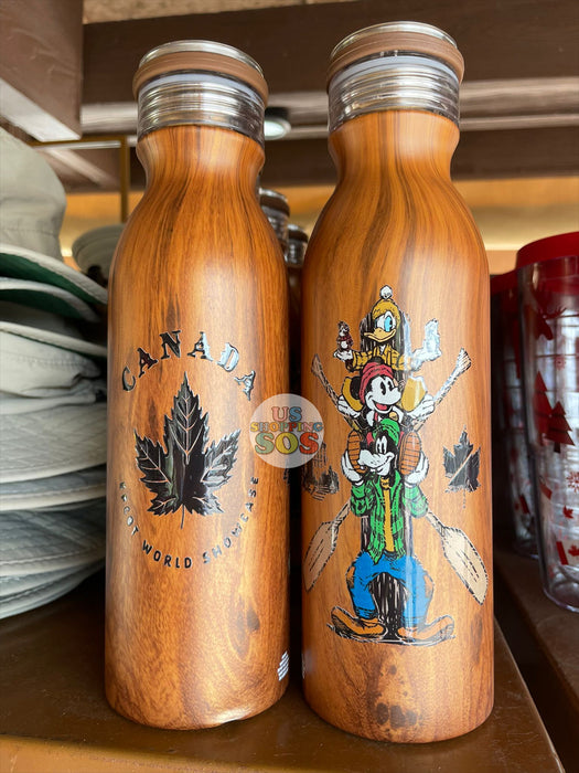 WDW - Epcot World Showcase Canada - Mickey & Friends Stainless Steel Water Bottle