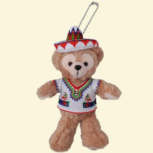 On Hand!!! TDR - Duffy & Friends - Plush Keychain x Mexico Costume Duffy