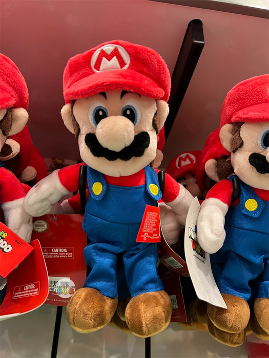 Universal Studios - Super Nintendo World - Mario Plush Toy (Size S ~ 10” Standing)