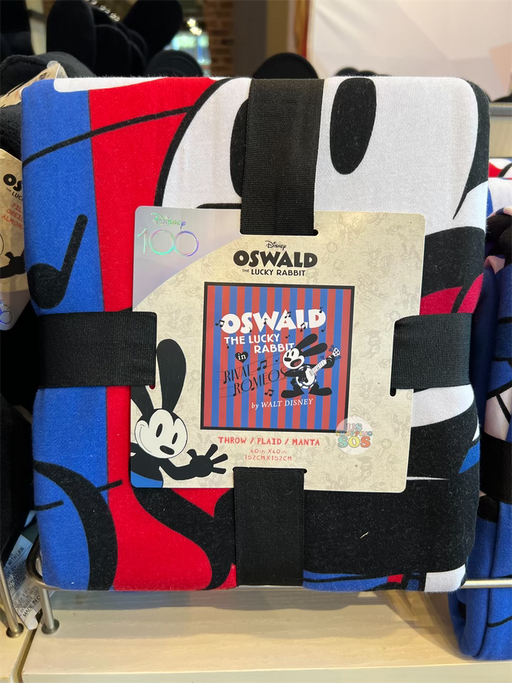 DLR - 100 years of Wonder - Oswald Blanket Throw 60” x 60”