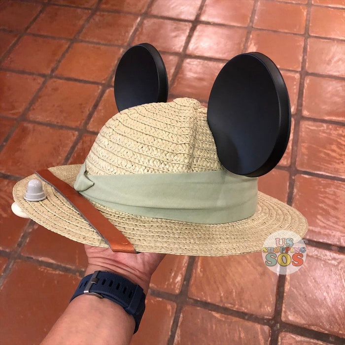 WDW Wild About Adventure Mickey Ear Straw Hat (Youth