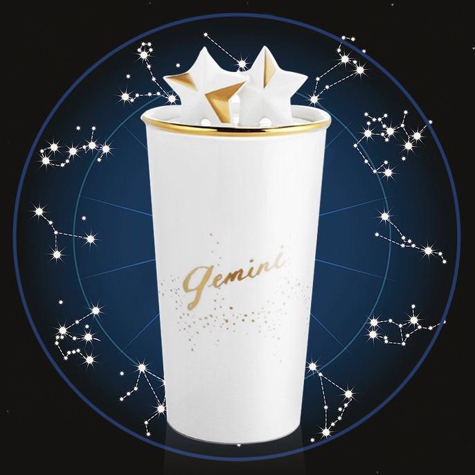Starbucks China - 12oz Horoscope Double Wall Tumbler - Gemini ♊️