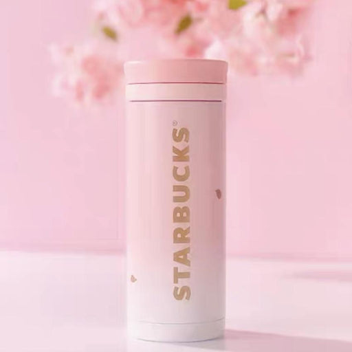 Starbucks China - Sakura 2021 - Cherry Blossom Ombré Stainless Steel Tumbler 330ml
