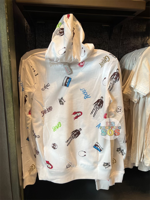 Bape all discount over print hoodie