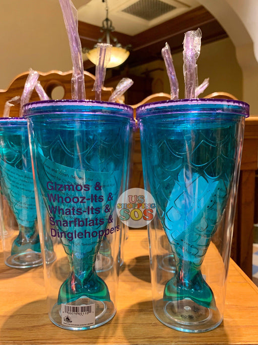 DLR - Mermaid Tail Tumbler with Straw