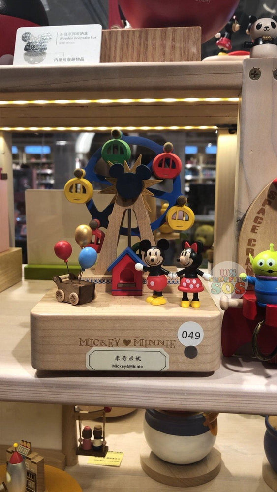 HK Disney Local License Collection- Music Box x Mickey & Minnie Mouse