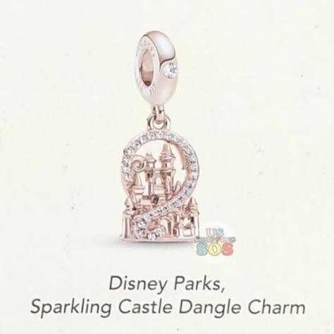 DLR/WDW - Pandora Charm - Sparkling Castle (Exclusive)