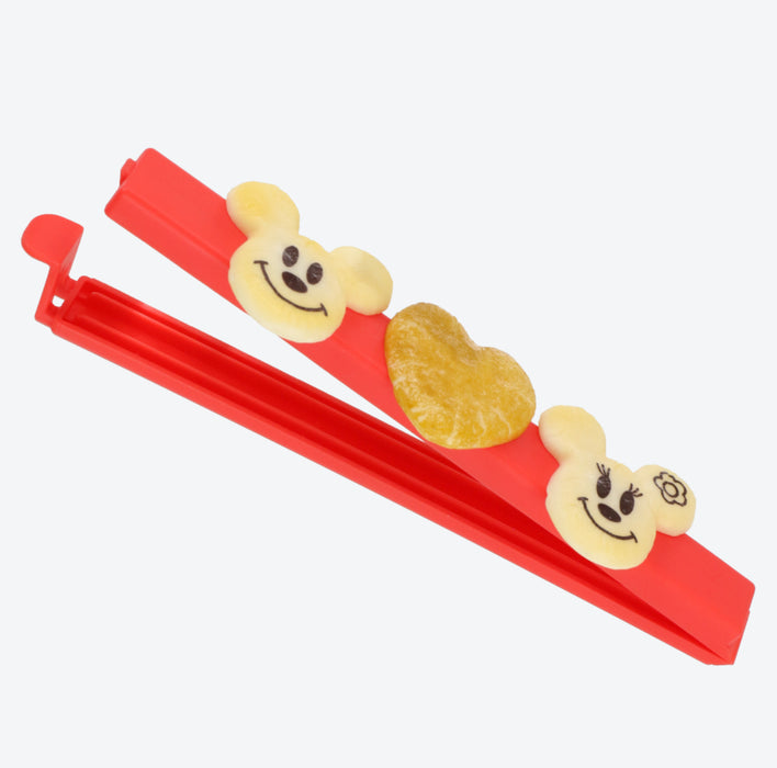 TDR - Mickey & Minnie Mouse - Rice Flour Snack with Clip