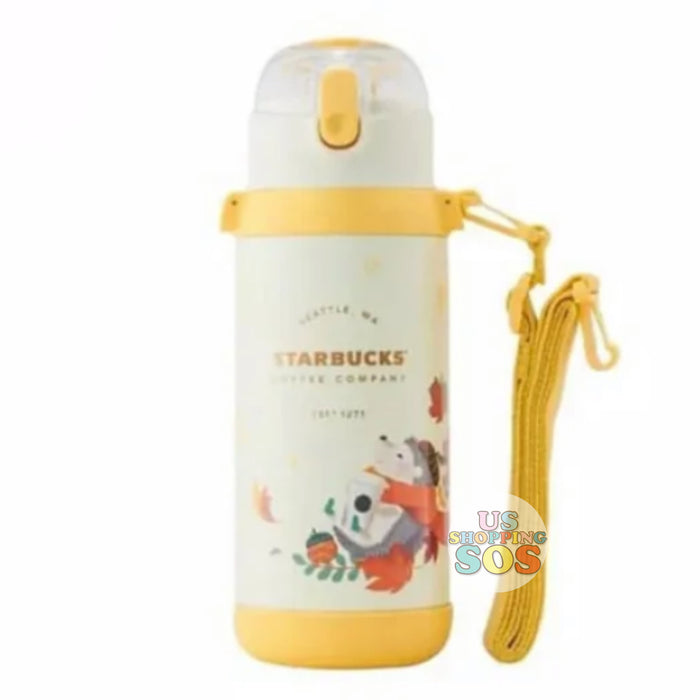 Starbucks China - Autumn Forest - 20. Thermos Hedgehog Stainless Steel Sipper
