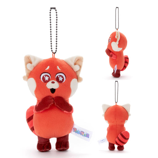 Japan Takara Tomy - Turning Red Panda Plush Keychain