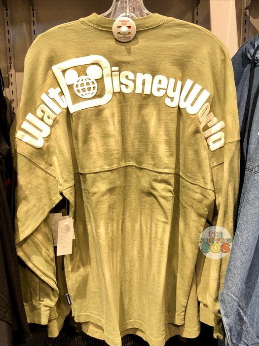 WDW - Spirit Jersey "Walt Disney World" Tie-Dye Olive (Adult)