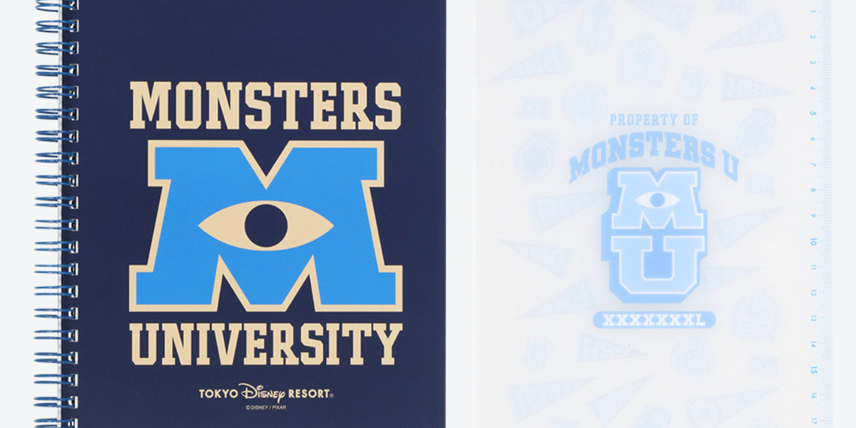 TDR - Monsters University Collection x Notebook & Pencil Set